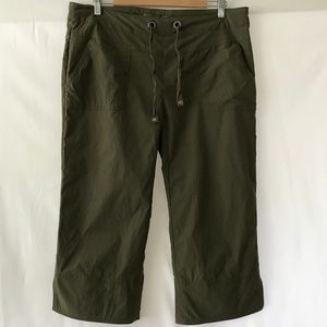 Prana Green XL Capris